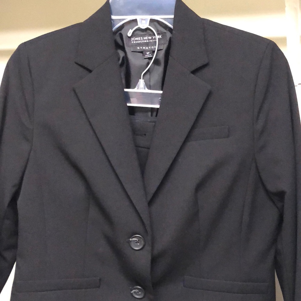 Women’s black suit